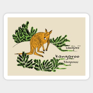 kangaroo Sticker